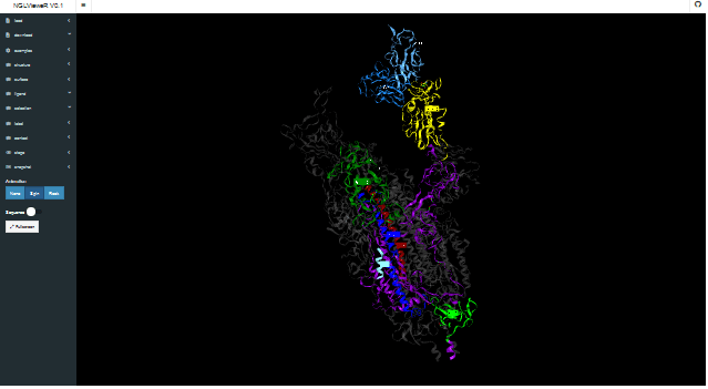 NGLVieweR - Interact with Protein Data Bank files in R and Shiny screenshot