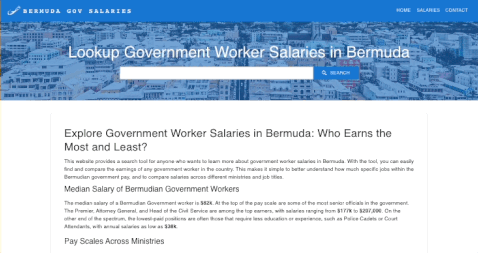 Bermuda Salaries